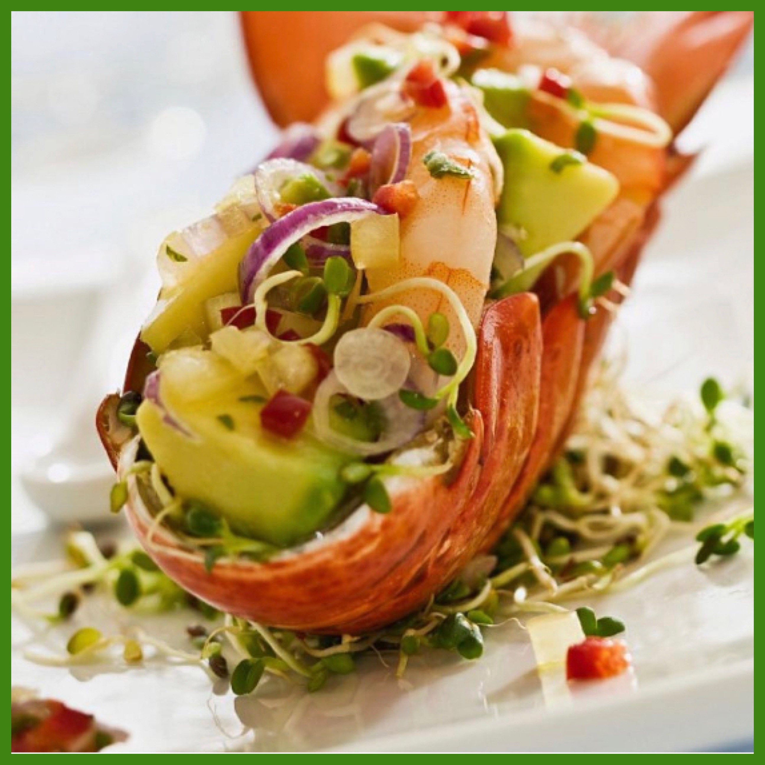 Gourmet Lobster with Avocado